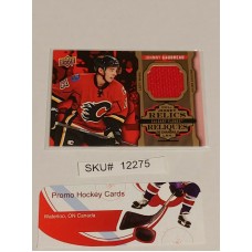 Johnny Gaudreau Jersey Relics 2016-17 Tim Hortons Upper Deck NHL J-JG SKU#12275